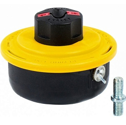 Катушка тримм. полуавтомат., легкая заправка лески, гайка M8x1,25, винт M8-M8// Denzel 96324