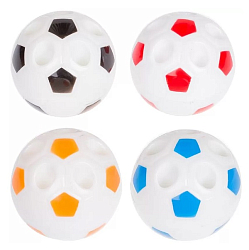 Точилка пластиковая ArtSpace "Мяч", 1 отверстие, ассорти, пакет, европодвес SHB_1999