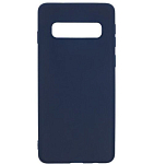 Задняя накладка ZIBELINO Soft Matte для Samsung Galaxy S10 (синий)
