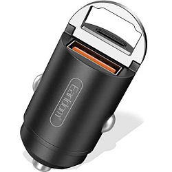 Авто ЗУ 1USB/1Type-C 3A EARLDOM EC-CC3 чёрный