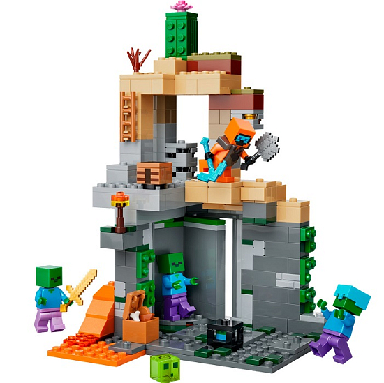 Конструктор LEGO Minecraft 21587 Подземелье зомби