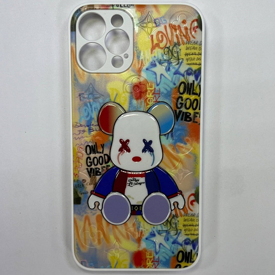 Задняя накладка BEARBRICK Kaws Power Bear для iPhone 12 Pro