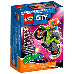 Конструктор LEGO City 60356 Трюковый мотоцикл медведя
