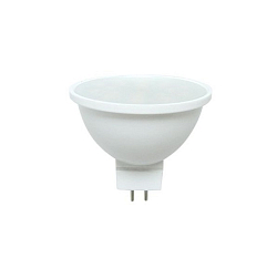 Лампа светодиодная ECOLA MR16 7W/4200K/GU5.3 матовое стекло (композит)  48x50