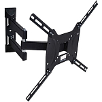 Кронштейн KROMAX DIX-24 черный 15"-55" макс.35кг настенный поворотно-выдвижной и наклонный