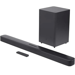 Саундбар 2.1 JBL Bar  Deep Bass 2.1 100Вт+200Вт черный