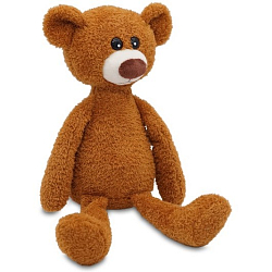 Мягкая игрушка Медведжонок Ермак коричневый 21/32 см, 9678B21