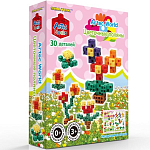 Конструктор ЗНАТОК ARTEC World "Цветочные поляны" коробка 30дет.