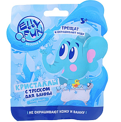 Кристаллы с треском Ellyfun 1 цв голубой, в/п 10*1*12 см EF004