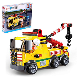 Конструктор SLUBAN Город «Автоэвакуатор», 205 деталей