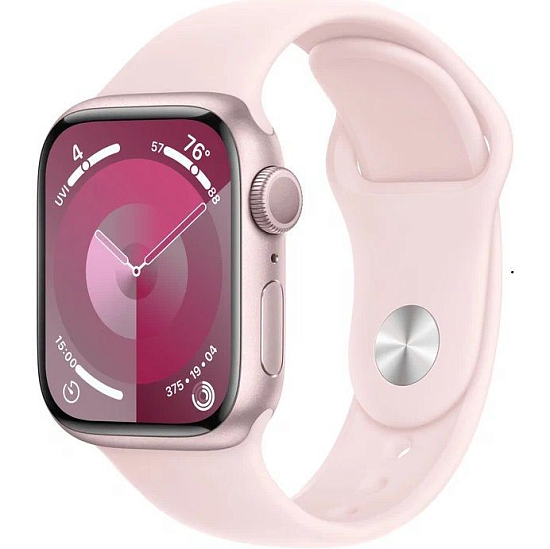 Часы Apple Watch Series 9 GPS, 41 мм, Pink, Sport Band