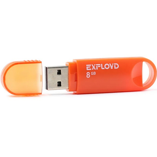 USB  8Gb Exployd 570 оранжевый