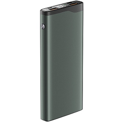 Внешний АКБ OLMIO QL-10 (10000mAh) 22.5W, QC3.0, серый