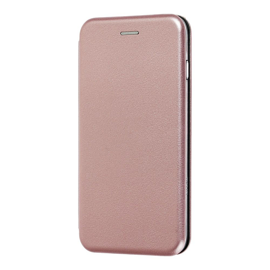 Чехол футляр-книга NEYPO для SAMSUNG Galaxy A50, PREMIUM, экокожа, розовое золото