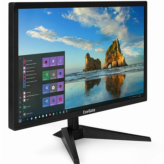 Монитор 21.5" ExeGate EB2200A черный (EX297376RUS)