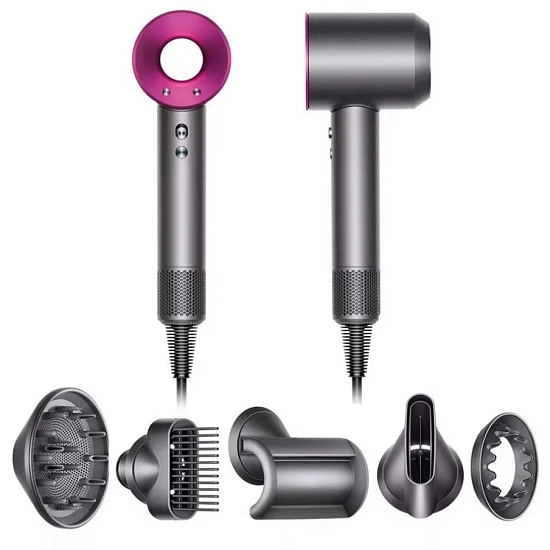 Фен Super hair dryer, фуксия