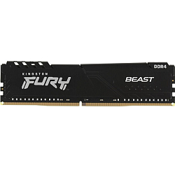 Оперативная память DDR4 16Gb KINGSTON Fury Beast Black 3200MHz CL16 DIMM Fury Beast Black (KF432C16BB1/16)