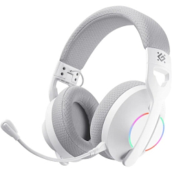 Наушники DEFENDER Weaver PRO BT/2.4G, белый 62550