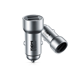 Авто ЗУ 2USB 3.6A XIAOMI Roidmi Metal Car Charger C1 (CDQ01RM)