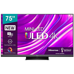 Телевизор Hisense 75U8HQ 75" (UHD/ Mini LED/ 120Hz)