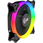 Вентилятор для корпуса Powercase (PF1-3+4) 5 color LED 120x120x25мм OEM
