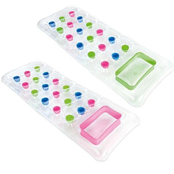 Матрас надувной 188х71см INTEX с окном, до 100кг, от 14 лет, 2 цвета (59894)