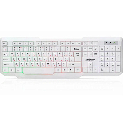 Клавиатура SMARTBUY ONE 333 белая, с подсветкой