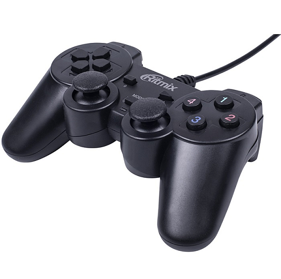 Геймпад RITMIX GP-004 черный (Мятая упаковка)