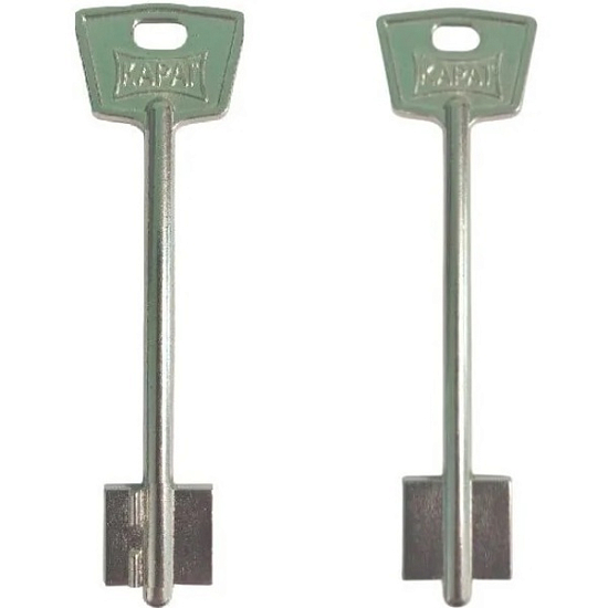 Заготовка ключа Карат-2 100*18*15 мм, лат., лит., бел.