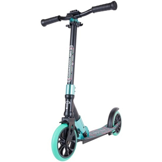 Самокат TECH TEAM COMFORT 180R black/celadon