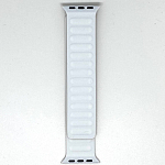 Силиконовый ремешок для Apple watch 38/40mm магнитный, белый (S)