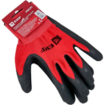 Перчатки PROFI нейлоновые с рельефным латексом EKF