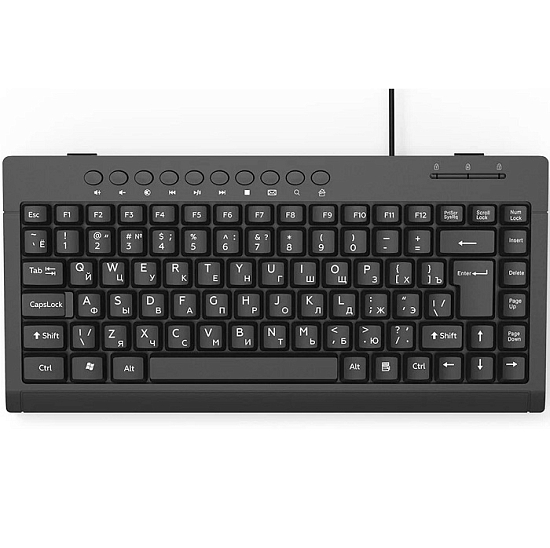 Клавиатура RITMIX RKB-104 черная, USB