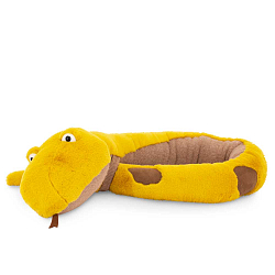 Мягкая игрушка ORANGE Питон жёлтый 145 см