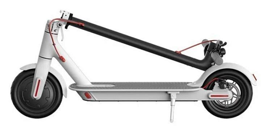 Электросамокат XIAOMI Mi Electric Scooter 1S (CN) белый