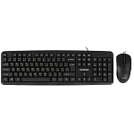 Клавиатура+мышь ГАРНИЗОН GKS-122, черный
