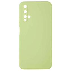 Задняя накладка ZIBELINO Soft Matte для Honor 20/Nova 5T (оливковый) с микрофиброй