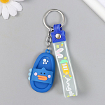 Брелок резина с ремешком "Сланец уточка" МИКС 4,5х6 см   9769478