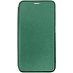 Чехол футляр-книга WELLMADE для Samsung Galaxy A24 темно-зеленый