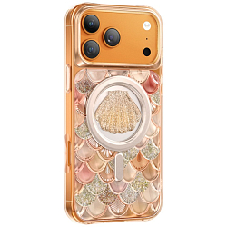 Задняя накладка KEEPHONE ICELAND MAGSAFE CASE для iPhone 17 PRO MAX, ORANGE