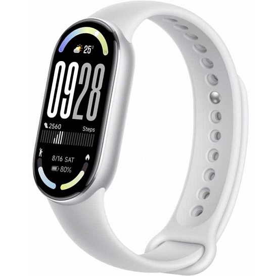 Фитнес-браслет Xiaomi Smart Band 10 серебристый