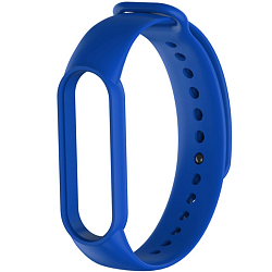 Силиконовый ремешок NONAME для Xiaomi Mi Band 5 Blue