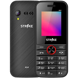 Телефон BQ Strike A14 Black+Red
