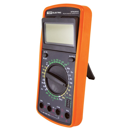 Мультиметр TDM "МастерЭлектрик" DT9205A
