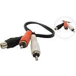 Кабель RCA >--> 2RCA  0.2м TELECOM