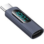 Переходник Type-C >--> Type-C DEPPA 73136, серый