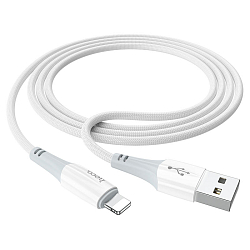 Кабель USB <--> Lightning  1.0м HOCO X70 Ferry, белый