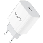 Сетевое ЗУ 1Type-C 3A WALKER WH-39 белое