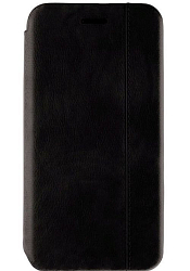 Чехол футляр-книга XIVI для iPhone 7/8/SE2, Premium, вертикальный шов, на магните, экокожа, чёрный