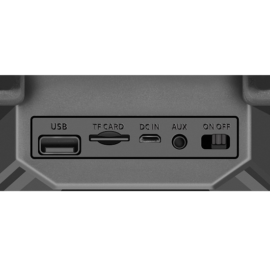 Колонка портативная DEFENDER G98, Light, чёрный
